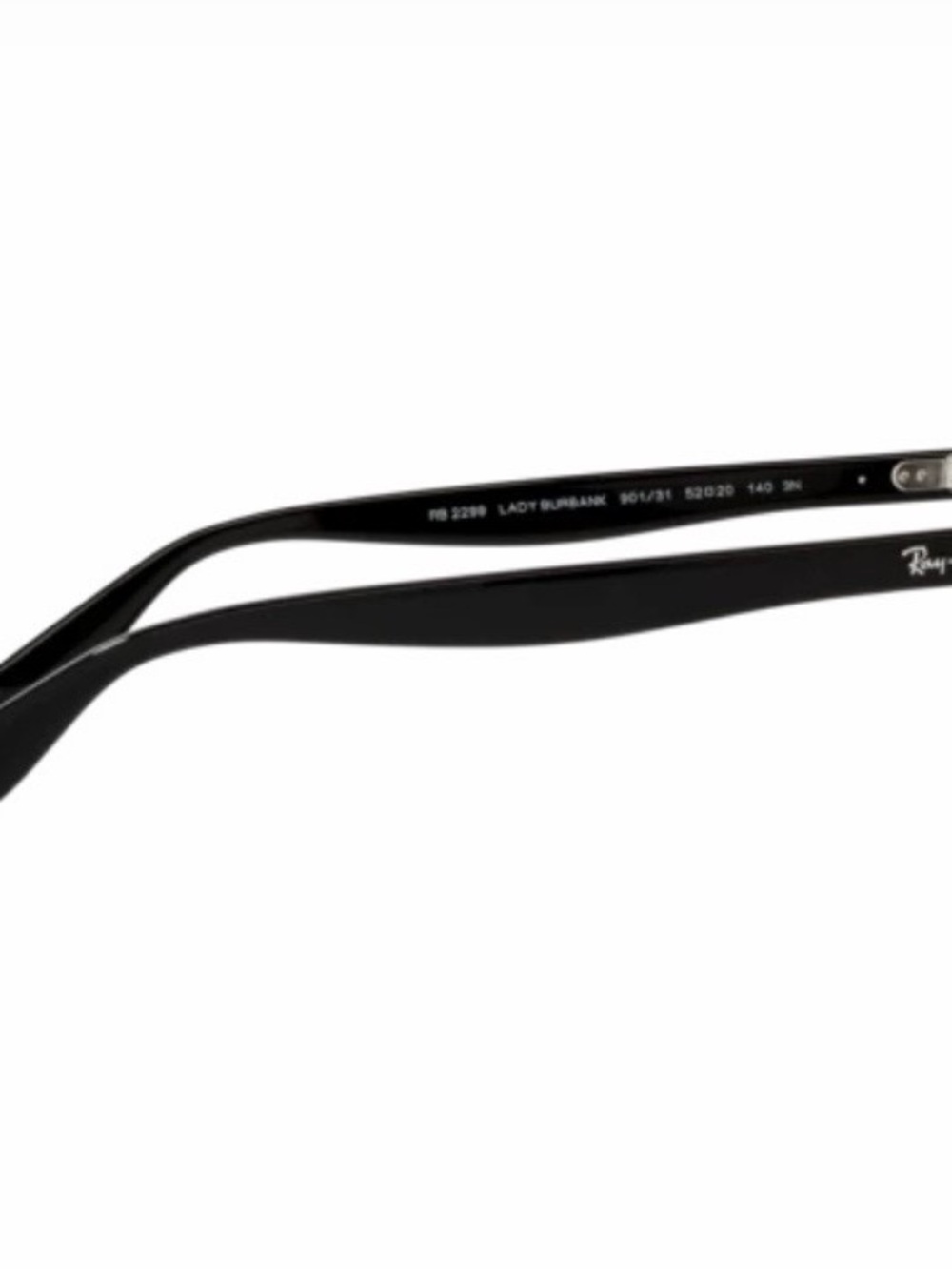 Ray-Ban Women's Black Lady Sunglasses - Sleek Gloss Frame